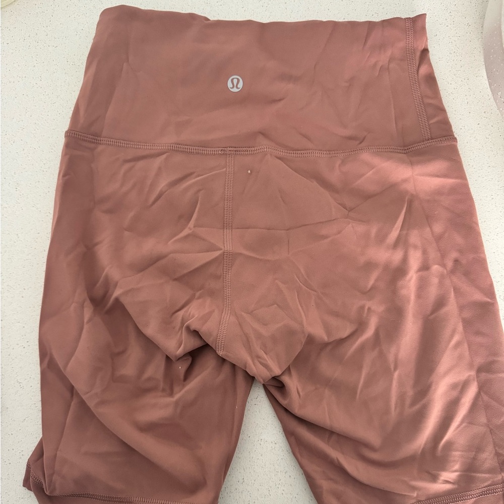 Lululemon Wunder Train Biker Shorts Size 6